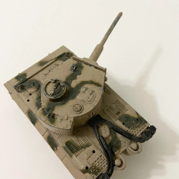 Vintage  Corgi Toys Tiger1 Tiger 1 Tank Diecast Made In Hong Kong Incomplete - Picture 13 of 16